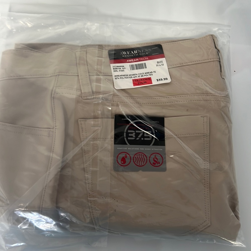 Men’s Kenneth Cole Awearness Khakis 31x32